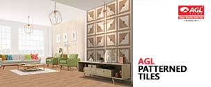 Amp up your walls and floors with AGL patterned tiles