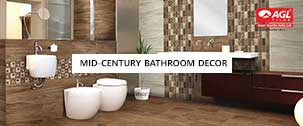 Give mid-century style to your bathroom 