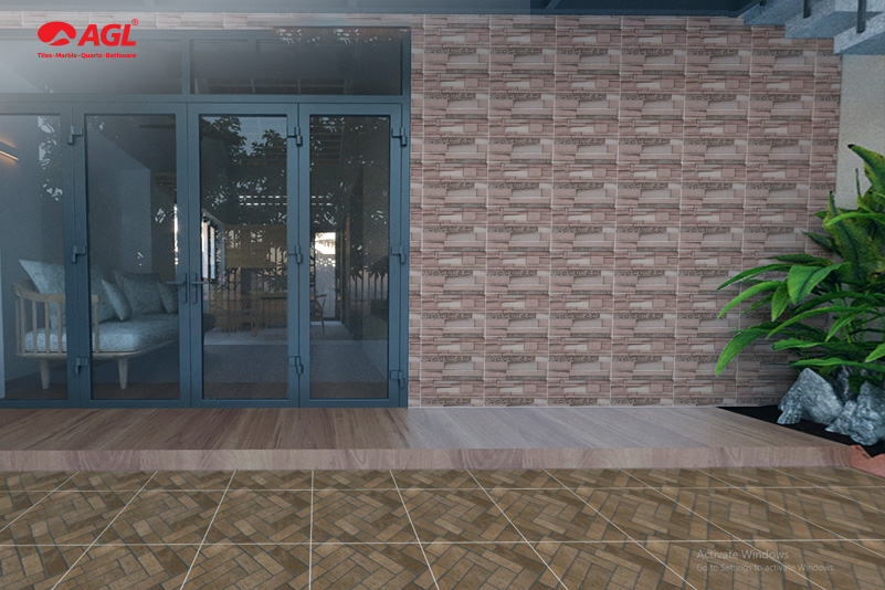 Dress up the Dull Walls Using Tile Cladding in Your Home