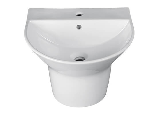 Half Pedestal Washbasin