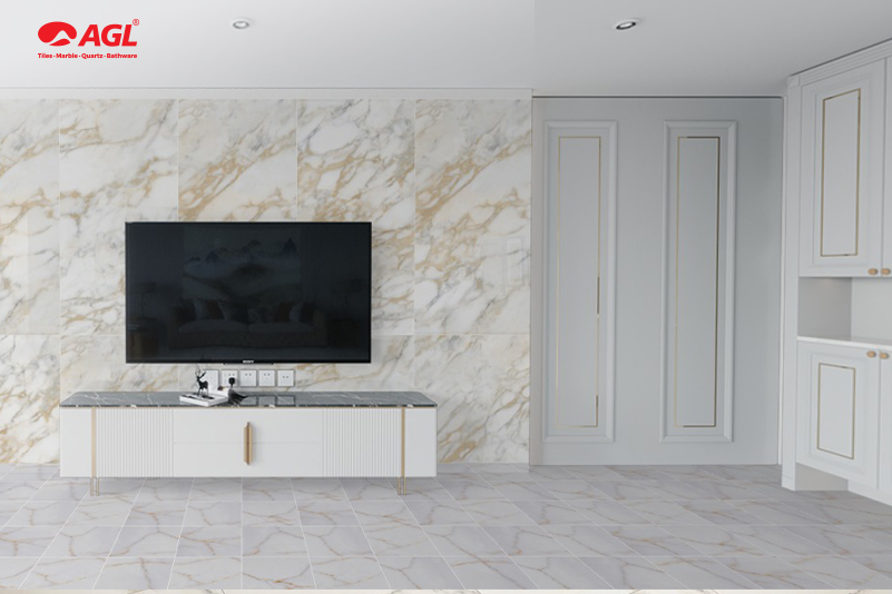 The Best Wall Tiles Showcase Design Ideas for Halls